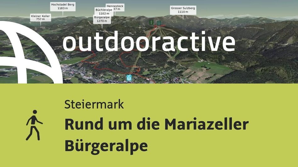 Wanderung Rund um die Mariazeller Bürgeralpe (694 und 692) - Touren-Impression #2.11 | © Outdooractive – 3D Videos