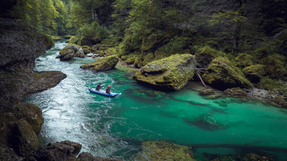 Canoeing The Styrian Salza – between Gusswerk (Wildalpen) and Großreifling – the paddling and rafting meeting place for all white water sports enthusiasts - Touren-Impression #2.1 | © TV Gesäuse