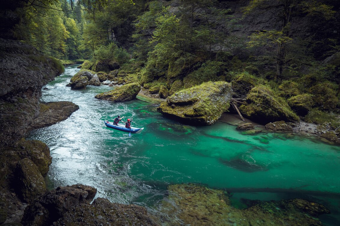 Canoeing The Styrian Salza – between Gusswerk (Wildalpen) and Großreifling – the paddling and rafting meeting place for all white water sports enthusiasts - Touren-Impression #1 | © TV Gesäuse