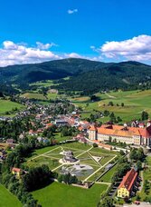 St. Lambrecht von oben | © Holzwelt Murau | Tom Lamm | © Holzwelt Murau