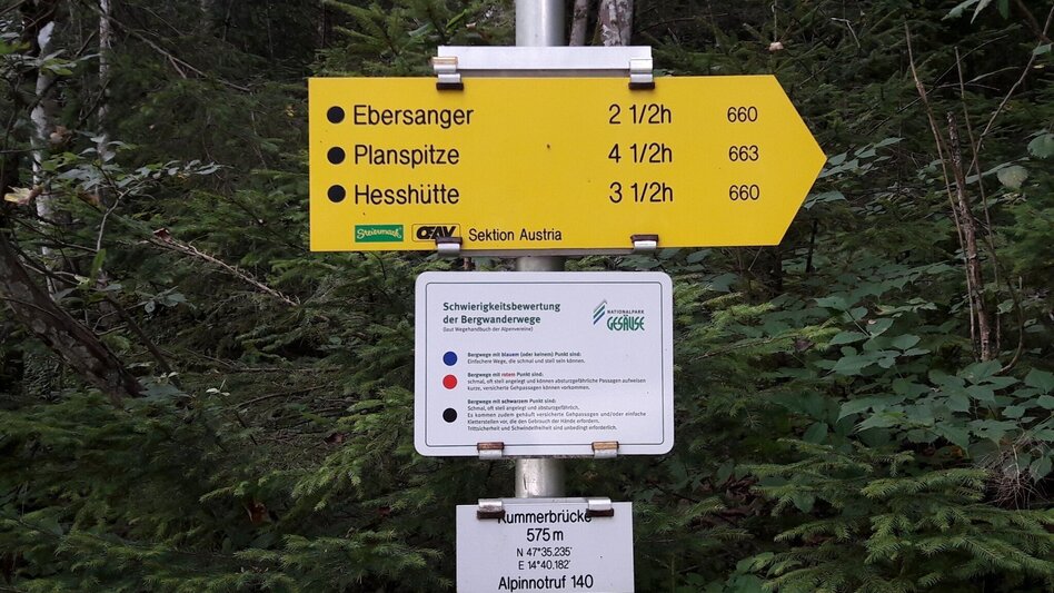 Mountain Hike Via the waterfall path and the Planspitze to the Hesshütte - Touren-Impression #2.7 | © TV Gesäuse