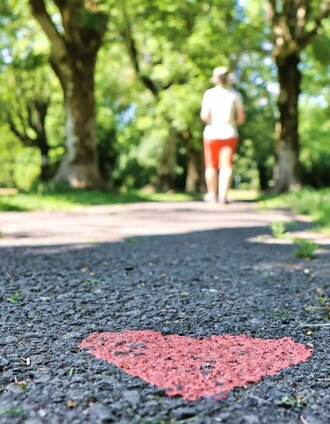 Das Herz weist uns den Weg | Weges OG | © Thermen- & Vulkanland