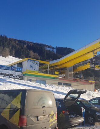 Starting point of the tour at the intermediate cable-car terminal Planai-West | Gerhard Pilz | © Gerhard Pilz