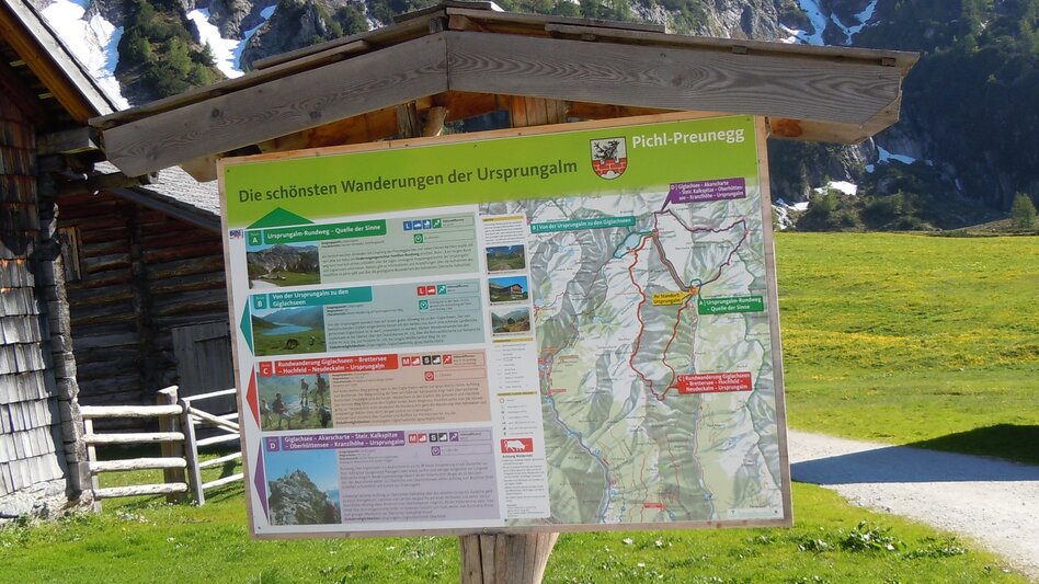 Wasserwege Ursprungalm-Rundweg - Quelle der Sinne - Touren-Impression #2.1 | © Erlebnisregion Schladming-Dachstein