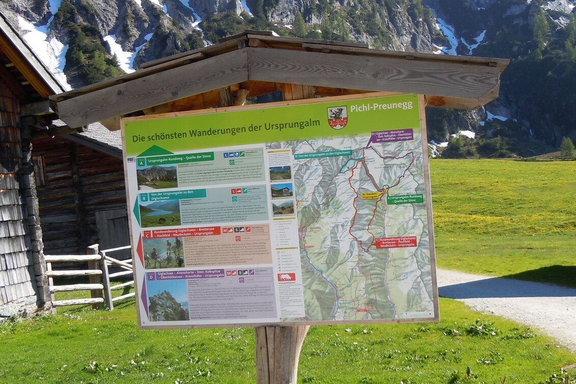 Wasserwege Ursprungalm-Rundweg - Quelle der Sinne - Touren-Impression #1 | © Erlebnisregion Schladming-Dachstein