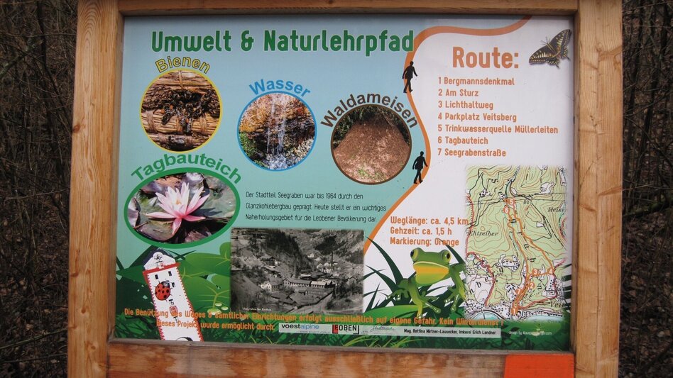 Themen- und Lehrpfad Naturlehrpfad Seegraben - Touren-Impression #2.2 | © Tourismusverband Leoben