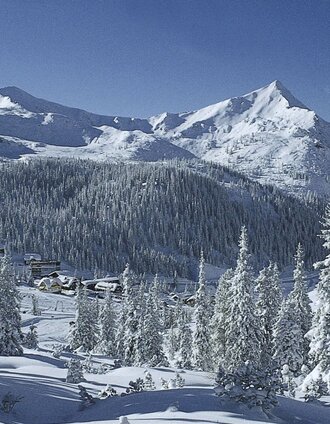 Die Planneralm mit Blick auf den Schoberspitz | Schladming Dachstein - TVB Grimming-Donnersbachtal | © Erlebnisregion Schladming-Dachstein