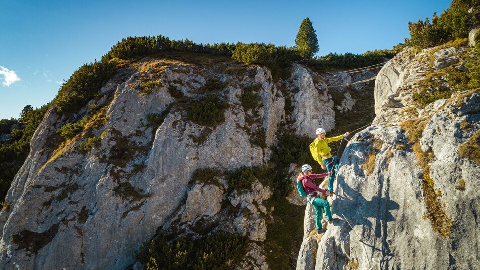 Klettersteig Klettersteiggarten Stoderzinken - Touren-Impression #2.6 | © Erlebnisregion Schladming-Dachstein