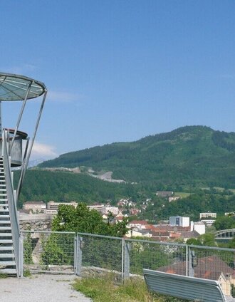 Aussichtsplattform Massenburg | Claudia Shane | © TV Leoben