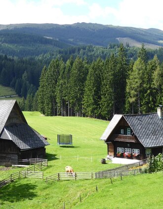 Das Gehöft Lenzbauer am Weg zur Sulm. | Christian Heugl | © TV Südsteiermark