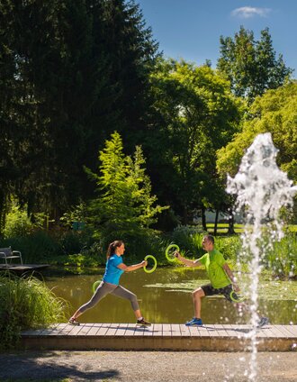 Smovey im Kurpark | Bernhard Bergmann | © Thermen- & Vulkanland