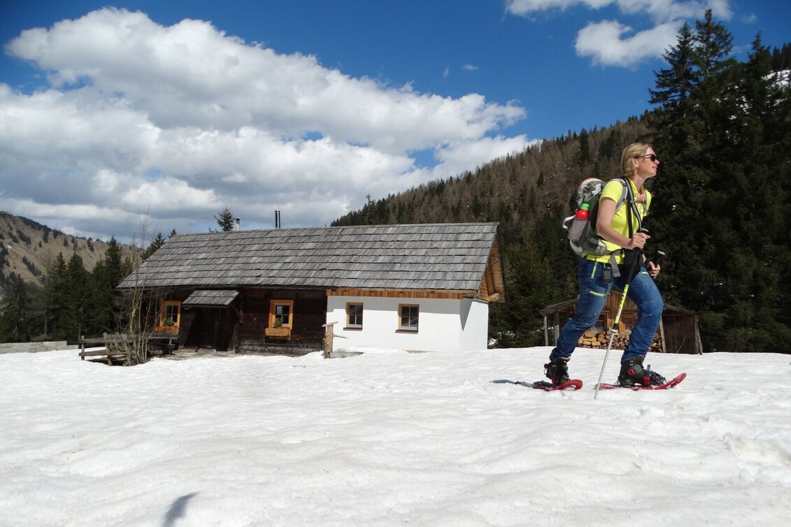 Snowshoe walking Snowshoe hiking tour Hintere Mörsbachalm - Touren-Impression #1 | © Weges