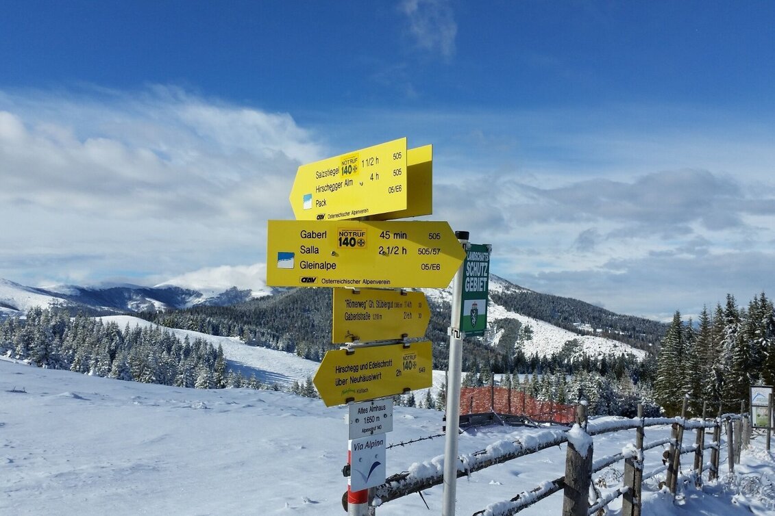 Snowshoe walking Auf den Rappold auf der Stubalm - Touren-Impression #1 | © Region Graz