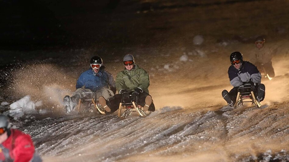 Sledding Floodlight tobogganing on the Grafenwiese - Touren-Impression #2.2 | © Grafenwiesen Lift