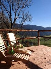 Am Balkon genießt man die herrliche Aussicht | © Marktgemeinde Aflenz | Helga Wiedenhofer | © Marktgemeinde Aflenz