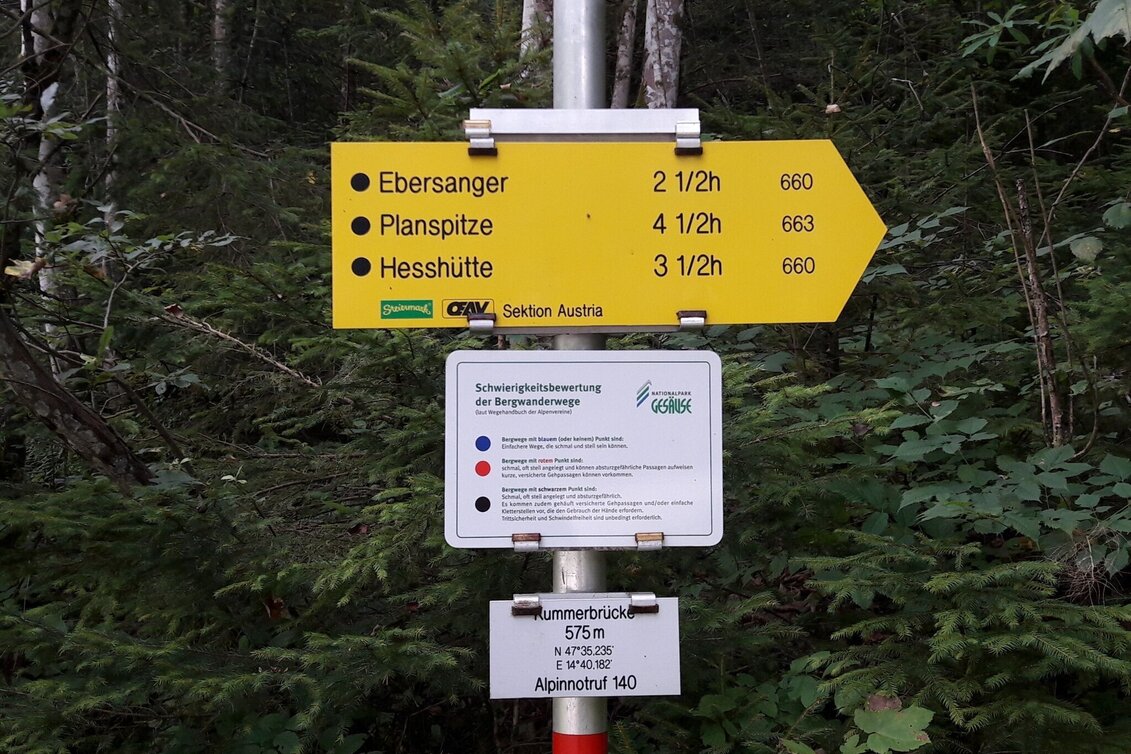 Mountain Hike Via the Wasserfallweg to the Planspitze and via the Heßhütte down to Johnsbach - Touren-Impression #1 | © TV Gesäuse