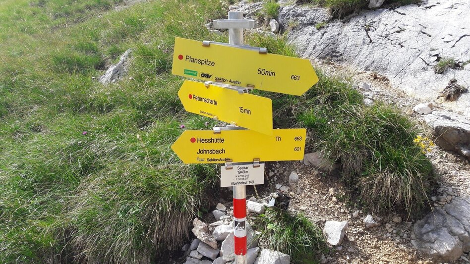 Mountain Hike Via the Wasserfallweg to the Planspitze and via the Heßhütte down to Johnsbach - Touren-Impression #2.13 | © TV Gesäuse