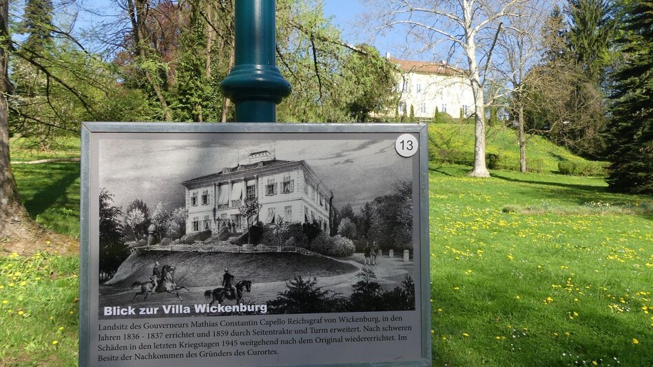 Hiking route "Once and Now" - Historical Tour of Bad Gleichenberg ("Einst und jetzt" - Historischer Rundgang) - Touren-Impression #2.13 | © Thermen- & Vulkanland