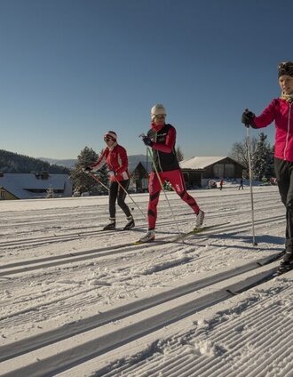 Haus-Loipe der Jogllandloipe | Sarah Schweiger | © GH Orthofer, Bernhard Bergmann