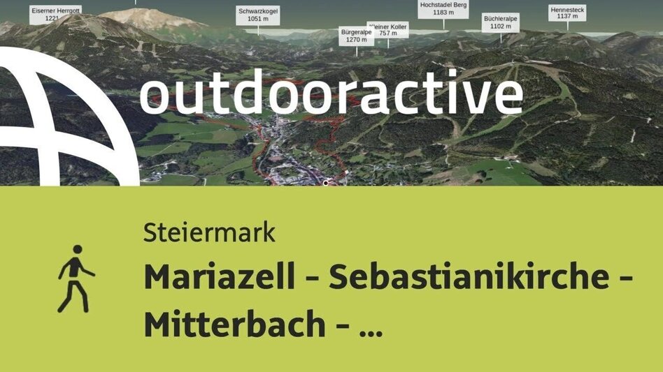Hiking route Comfortable round hike through the Mariazell countryside - Touren-Impression #2.8 | © Outdooractive – 3D Videos
