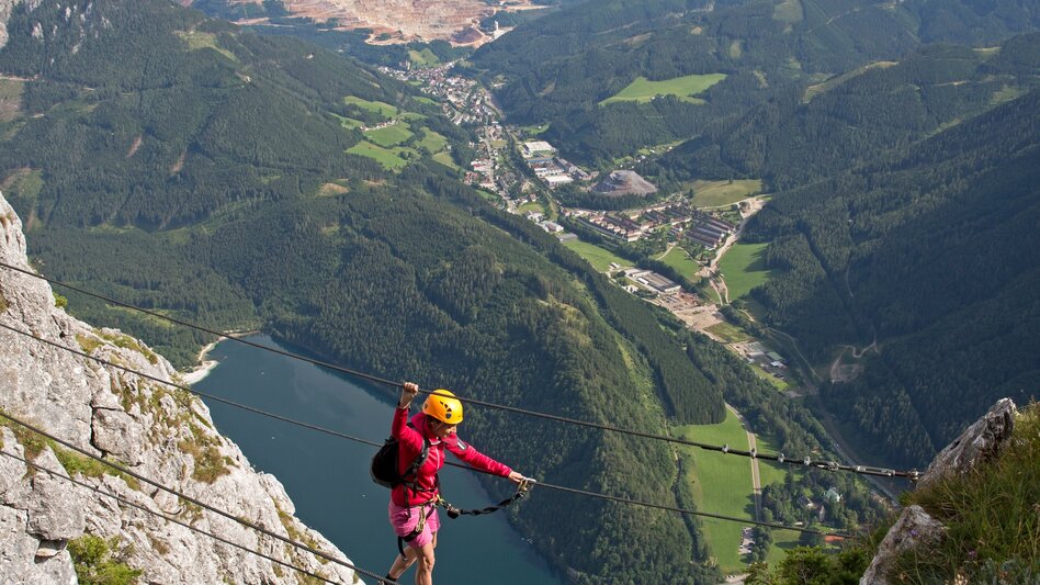 Klettersteig Rosslochhöhlen Klettersteig - Touren-Impression #2.1 | © Herbert Raffalt / Fotograf