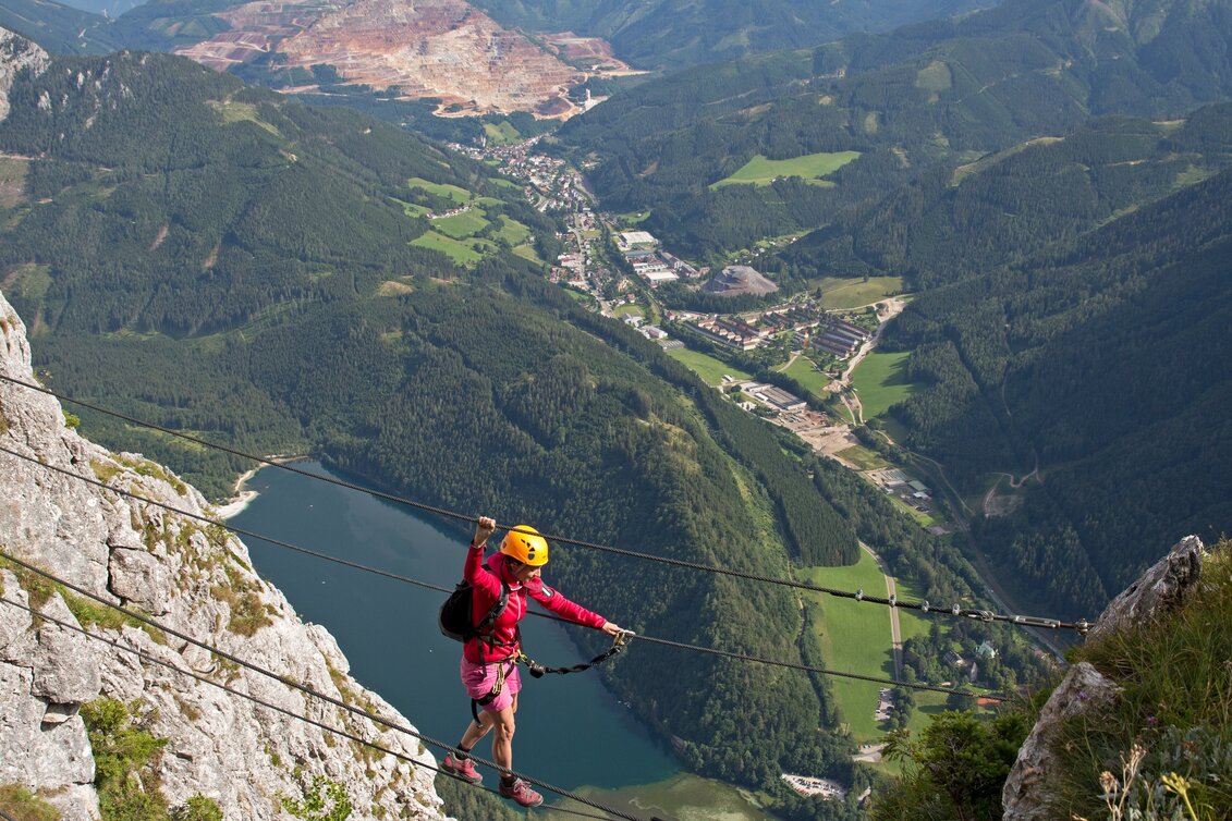 Klettersteig Rosslochhöhlen Klettersteig - Touren-Impression #1 | © Herbert Raffalt / Fotograf