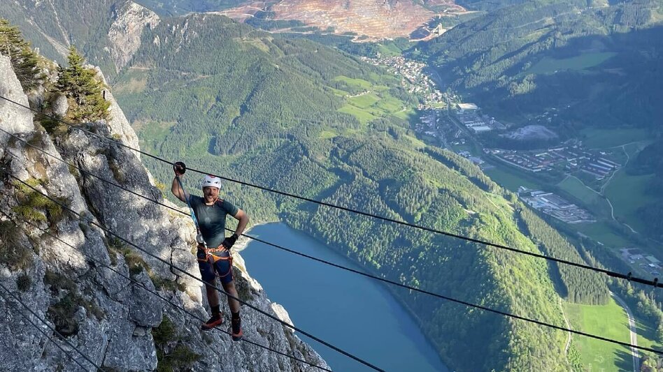 Klettersteig Rosslochhöhlen Klettersteig - Touren-Impression #2.7 | © Tourismusverband ERZBERG LEOBEN