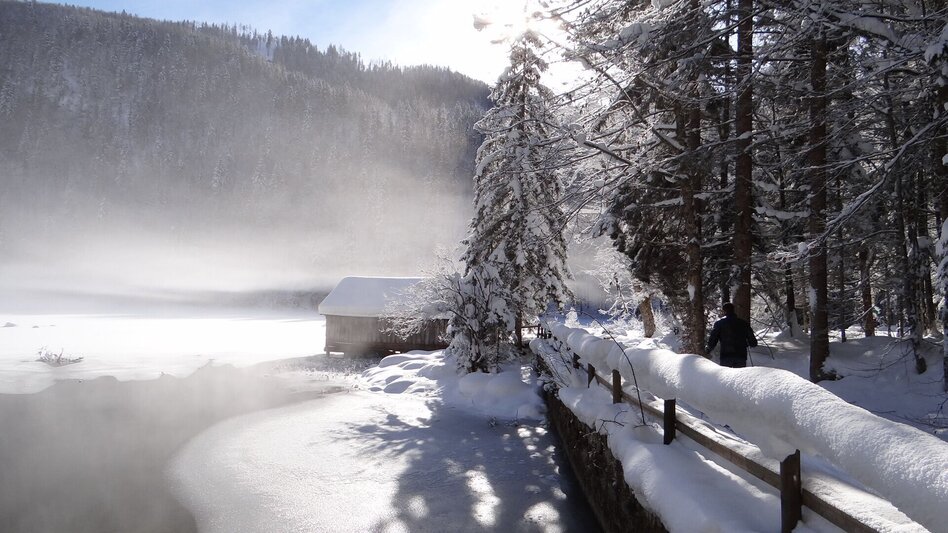 Winter Hiking Winter hike from Gössl to the Toplitzsee lake - Touren-Impression #2.7 | © Fischerhütte Toplitzsee/A. Syen