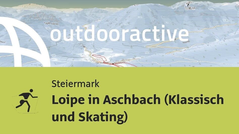 Ski-nordic-classic Cross-country skiing trail in Aschbach (classic and skating) - Touren-Impression #2.3 | © Outdooractive – 3D Videos