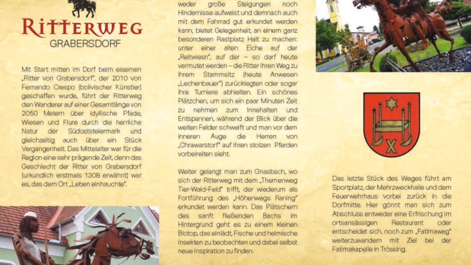 Theme path Knight's Path (Ritterweg) - Touren-Impression #2.3 | © Erlebnisregion Thermen- & Vulkanland