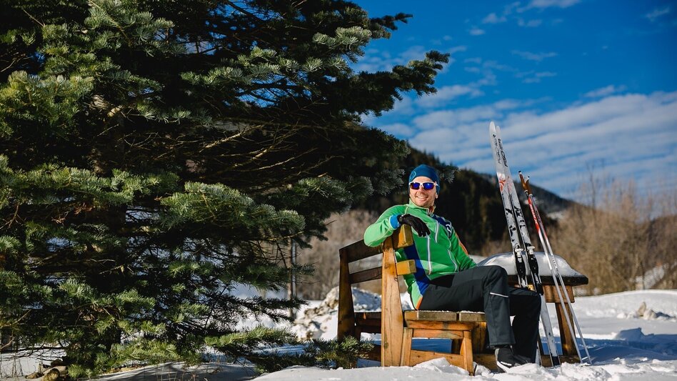 Langlauf klassisch Langlaufloipe am Mürztalradweg im Naturpark Mürzer Oberland - Touren-Impression #2.4 | © Naturpark Mürzer Oberland