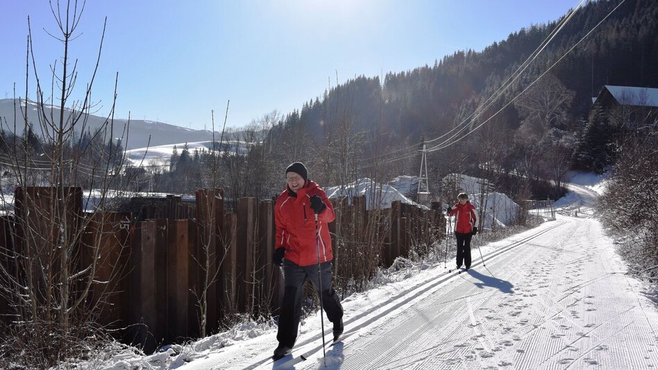 Langlauf klassisch Langlaufloipe am Mürztalradweg im Naturpark Mürzer Oberland - Touren-Impression #2.5 | © Naturpark Mürzer Oberland