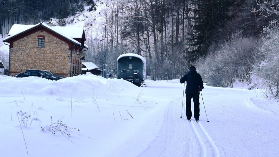 Langlauf klassisch Langlaufloipe am Mürztalradweg im Naturpark Mürzer Oberland - Touren-Impression #2.7 | © Naturpark Mürzer Oberland