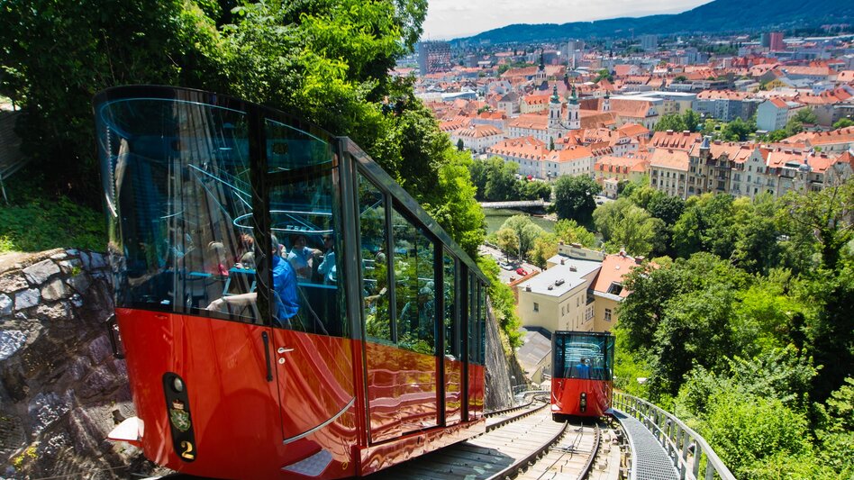 Stadtrundgang Schlossberg Graz: Über den Dächern der Stadt - Touren-Impression #2.1 | © Graztourismus - Harry Schiffer