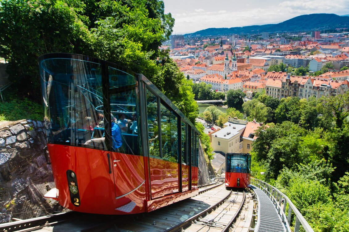 Stadtrundgang Schlossberg Graz: Über den Dächern der Stadt - Touren-Impression #1 | © Graztourismus - Harry Schiffer