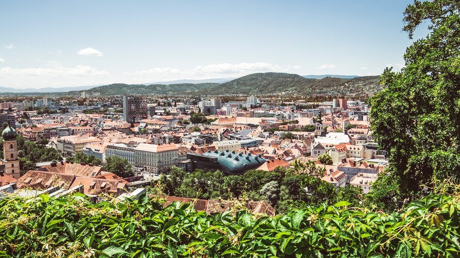 Stadtrundgang Schlossberg Graz: Über den Dächern der Stadt - Touren-Impression #2.2 | © Graztourismus - Lupispuma
