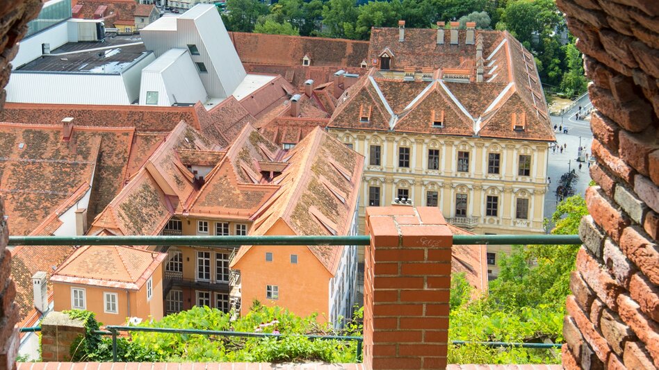 Stadtrundgang Schlossberg Graz: Über den Dächern der Stadt - Touren-Impression #2.4 | © Graztourismus - Harry Schiffer
