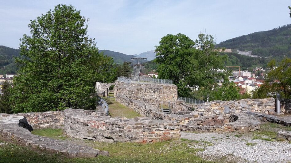 Hiking route Massenburg Ruin - Leoben viewing platform - Touren-Impression #2.2 | © https://www.flickr.com/photos/8293801@N07/17380674661