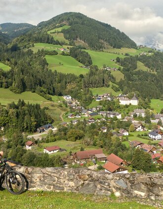 Planneralm-Runde_Blick auf Donnersbach | Markus Schrempf 
