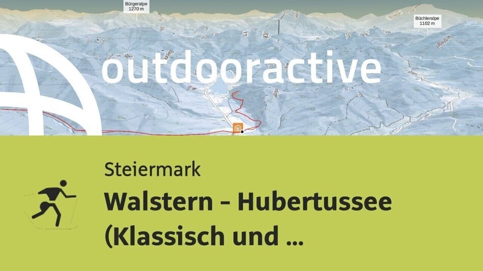 Ski-nordic-classic Walstern - Hubertussee (classic and skating) - Touren-Impression #2.7 | © Outdooractive – 3D Videos