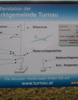 Wetterstation am Flugplatz Turnau | Gerhard Rust | © TV Hochsteiermark