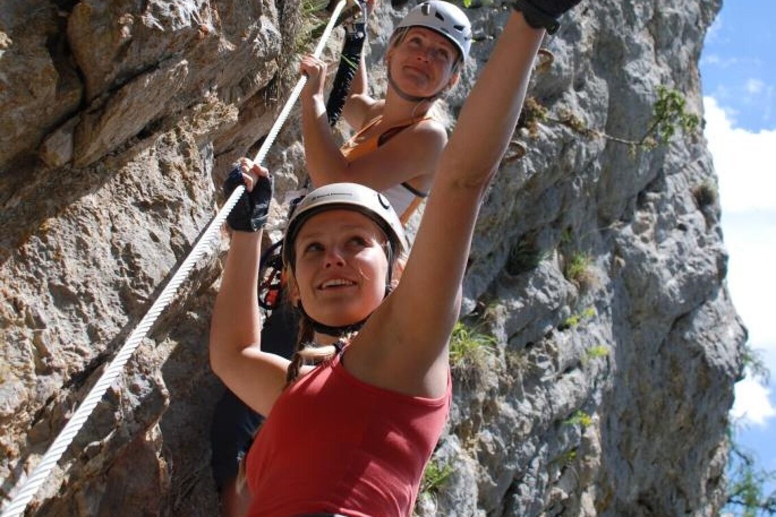 Via Ferrata Bürgeralm Panorama Klettersteig - Touren-Impression #1 | © Marktgemeinde Aflenz