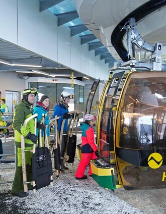 7 km Rodelbahn Hochwurzen - hinauf mit der Gipfelbahn Hochwurzen | Gerhard Pilz | © Herbert Raffalt
