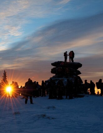 Wintersonnwend am Teufelstein | © Tourismus Fischbach, Kurt Elmleitner