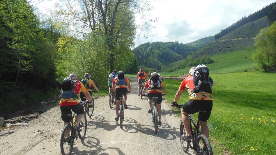 Mountainbike Pötschen Runde in der LACTOSAN Sportarena Kapfenberg - Touren-Impression #2.1 | © TV Hochsteiermark