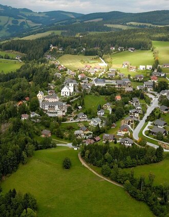 St. Kathrein am Offenegg, Luftbild | Bernhard Bergmann | © Oststeiermark Tourismus