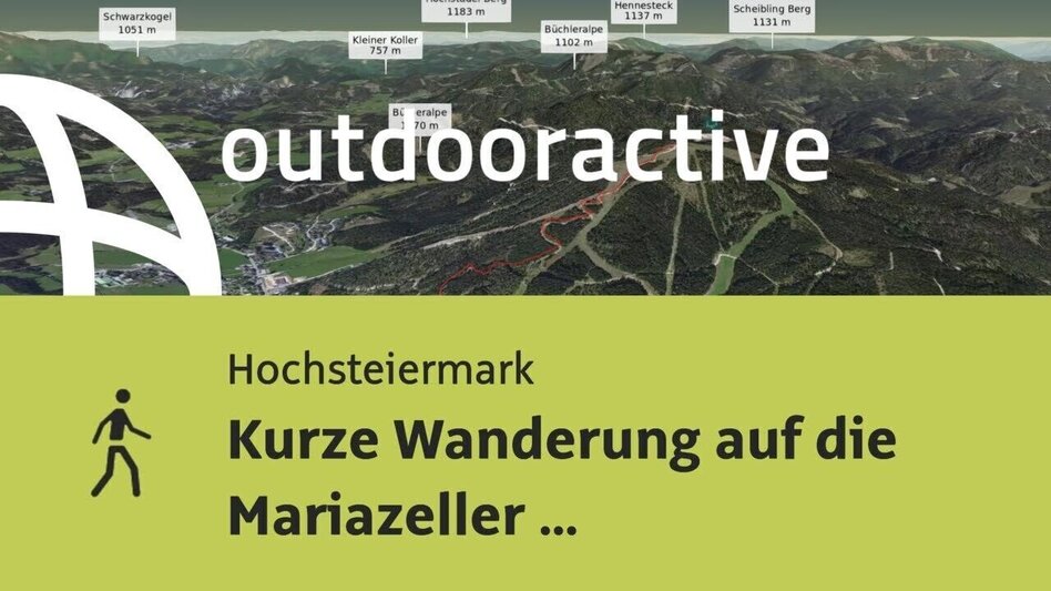 Hiking route Mariazeller EYE VIEWS: Hike on the Bürgeralpe - Touren-Impression #2.15 | © Outdooractive – 3D Videos