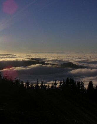 Auf der Pretul bei Sonnenuntergang | Manfred Polansky | © Marktgemeinde Langenwang