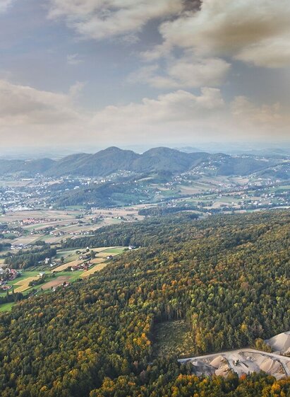 Vom Stradner Kogel zu den Gleichenberger Kogeln | © Thermen- & Vulkanland | Werner Resch | © Thermen- & Vulkanland