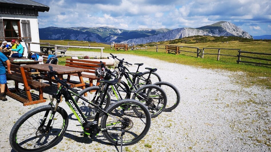 Radfahren Mit dem E-Bike auf die Schneealm - Touren-Impression #2.1 | © Naturpark Mürzer Oberland